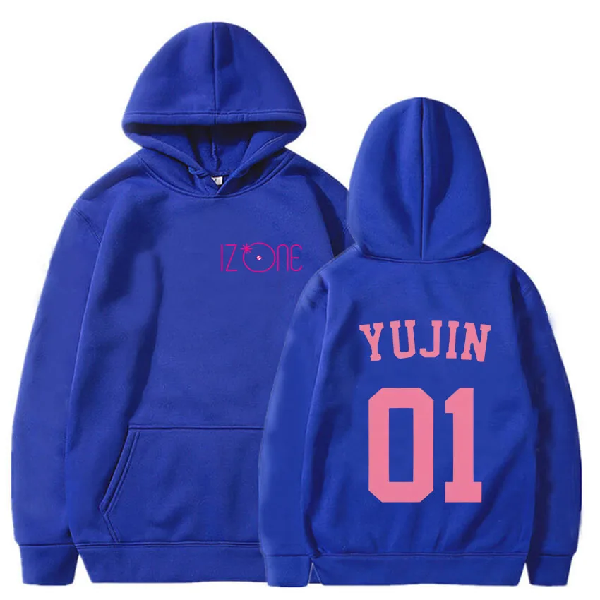 IZONE Hoodies Sweatshirts Kpop Yujin Pullovers Women Men