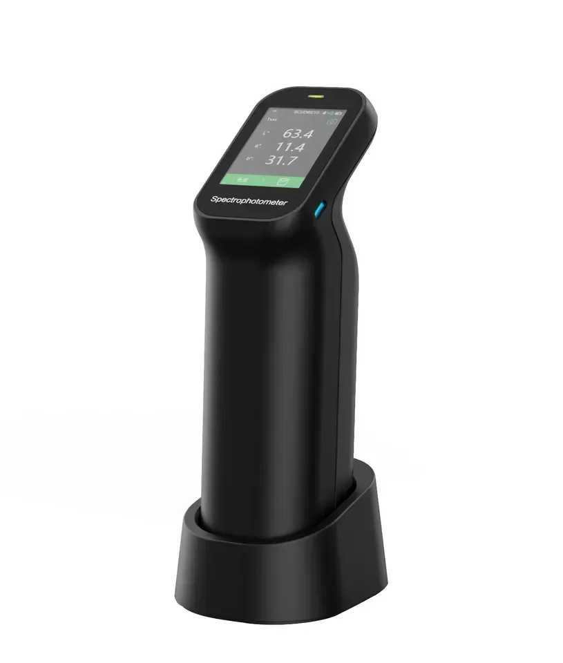 

Whole price Powerful performance Color Spectrophotometer with automatic calibration for plastics paint fruit textile printing