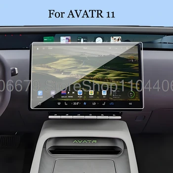 Pellicola antigraffio per auto Pellicola proteggi schermo in vetro temperato per AVATR 11 2023 2024 2025 Navigazione GPS per infotainment per auto da 15,6 pollici