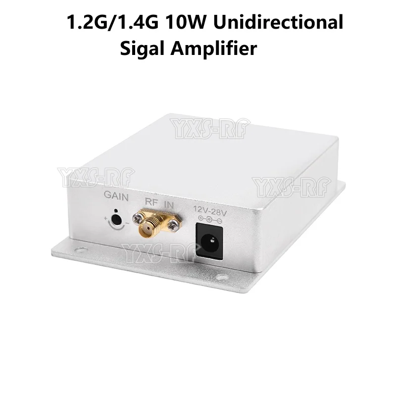 Amplificateur RF 10W avec dissipateur thermique pour antenne 1.2GHz/1.4GHz