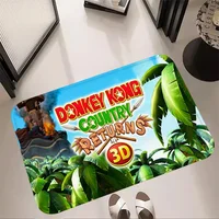 Bathroom Rug Entrance Doormat Donkey Kong Fluffy Carpet Living Room Rugs Foot Carpets Floor Mat Non-slip Hallway Home Decor$6!o 1