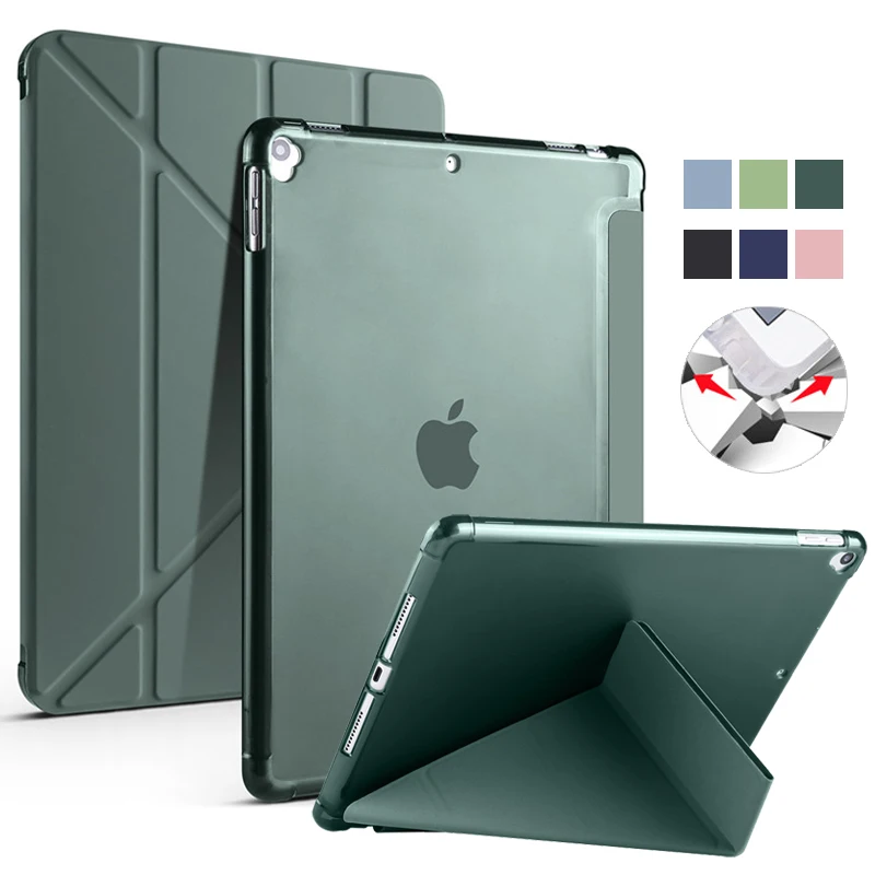 para Ipad 9th Geração Case de Couro do Plutônio Fold Suporte Capa Inteligente para Funda Ipad 10 Case para Ipad Gen Capa com Caneta Titular