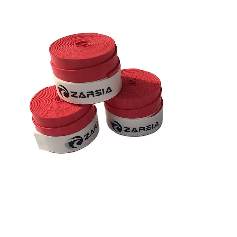 10 pcs (Red) ZARSIA Dry feel Badminton racket Grips,Tennis racquets overgrips,Tennis accessories