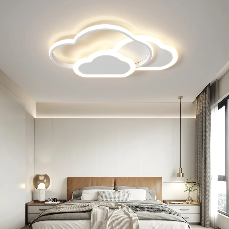 Acrylic Circular Modern LED Chandelier Light Living Dining Room Bedroom Kitchen Indoor Lighting Decor Minimalist Ultrathin Lamps
