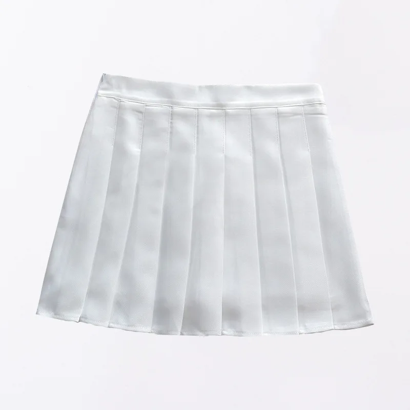 Casual JK Cotton V-Neck Knitted Vest Pink Edge Design Sweater Sets Pink Skirt Japanese School Uniform Anime Cos Costumes Women