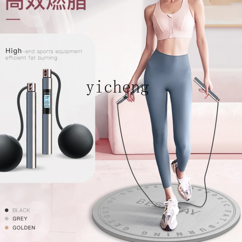 Xl Functional Smart Cordless Corda Per Saltare Ragazze Perdita Di Peso Fitness Professionale Brucia Grassi Bluetooth