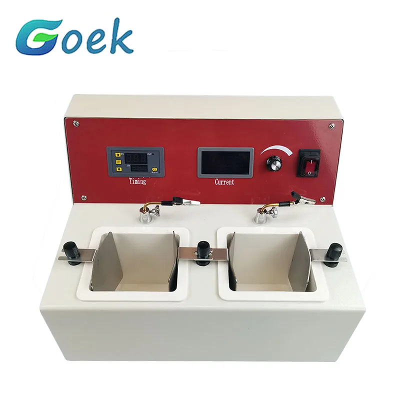 Dental Electrolysis Machine Double Tank Electrolysis Polisher