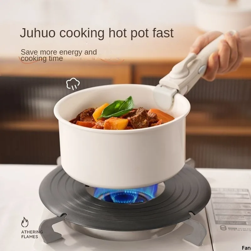 Heat Transfer Plate Defrosting Anti-Blackening Pan Heat Conducting Plate Suitable for Gas Cooktops and LPG Cooking Hobs