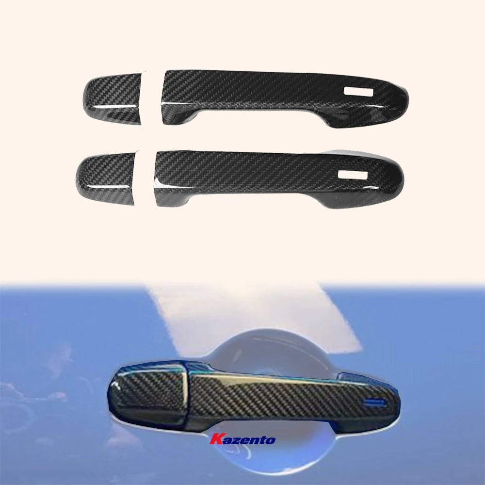 

For 22-23 FRS BRZ Gr86 ZD8 ZN8 Dry Carbon Door Outter Handle Cover Pair