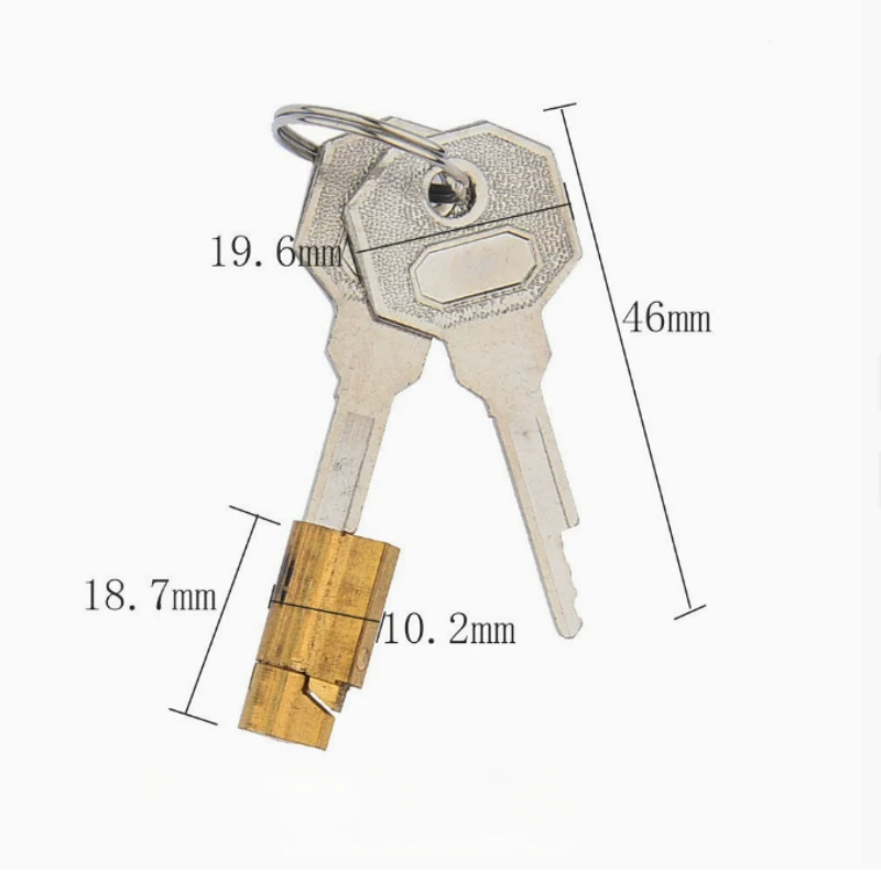 Enhanced Secure Lock with Copper Core and Multi-Function Design