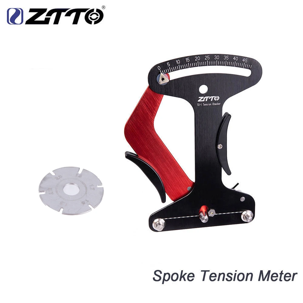 ZTTO Bicycle Spoke Tension Meter Bike Spoke Tensiometer Check Wheel