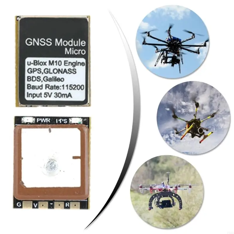 지능형 리턴 홈 기능을 특징으로하는 UAV에 대한 고 정확도 GNSS Microed 수신기 탐색 모듈 193a