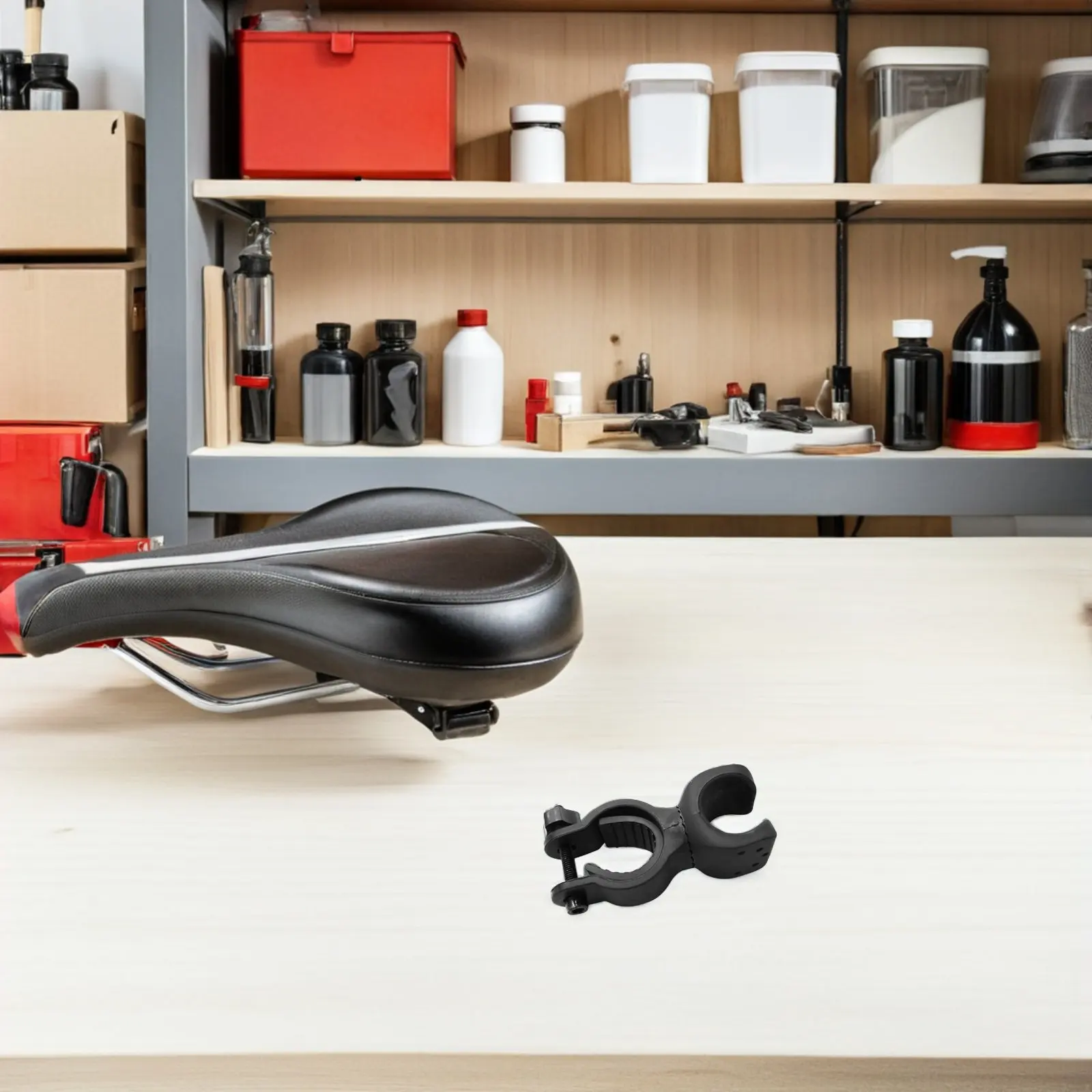 20Pcs 보행자, 휠체어, 이동 스쿠터, 자전거, 지팡이 홀더, 야간용 범용 손전등 홀더 클램프 브래킷