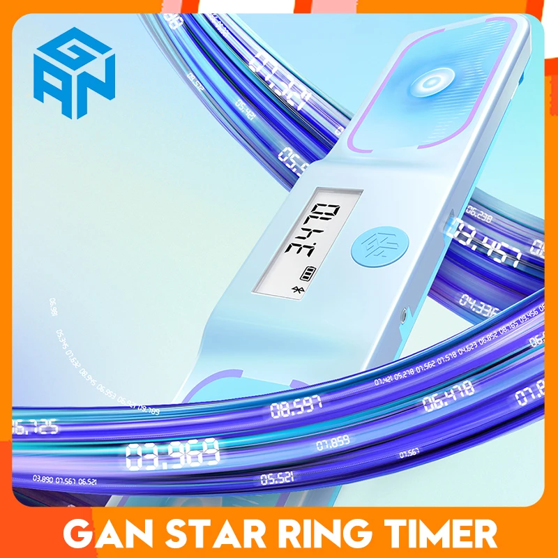 

[GAN Star Ring Timer] Timer Cloud Storage Competition WCA Speed Cube Stopwatch TOYS