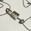 NANA Necklace Honjo Ren Oosaki Nana lover's KEY Lock Metal Pendant Cosplay Costume Gift 4