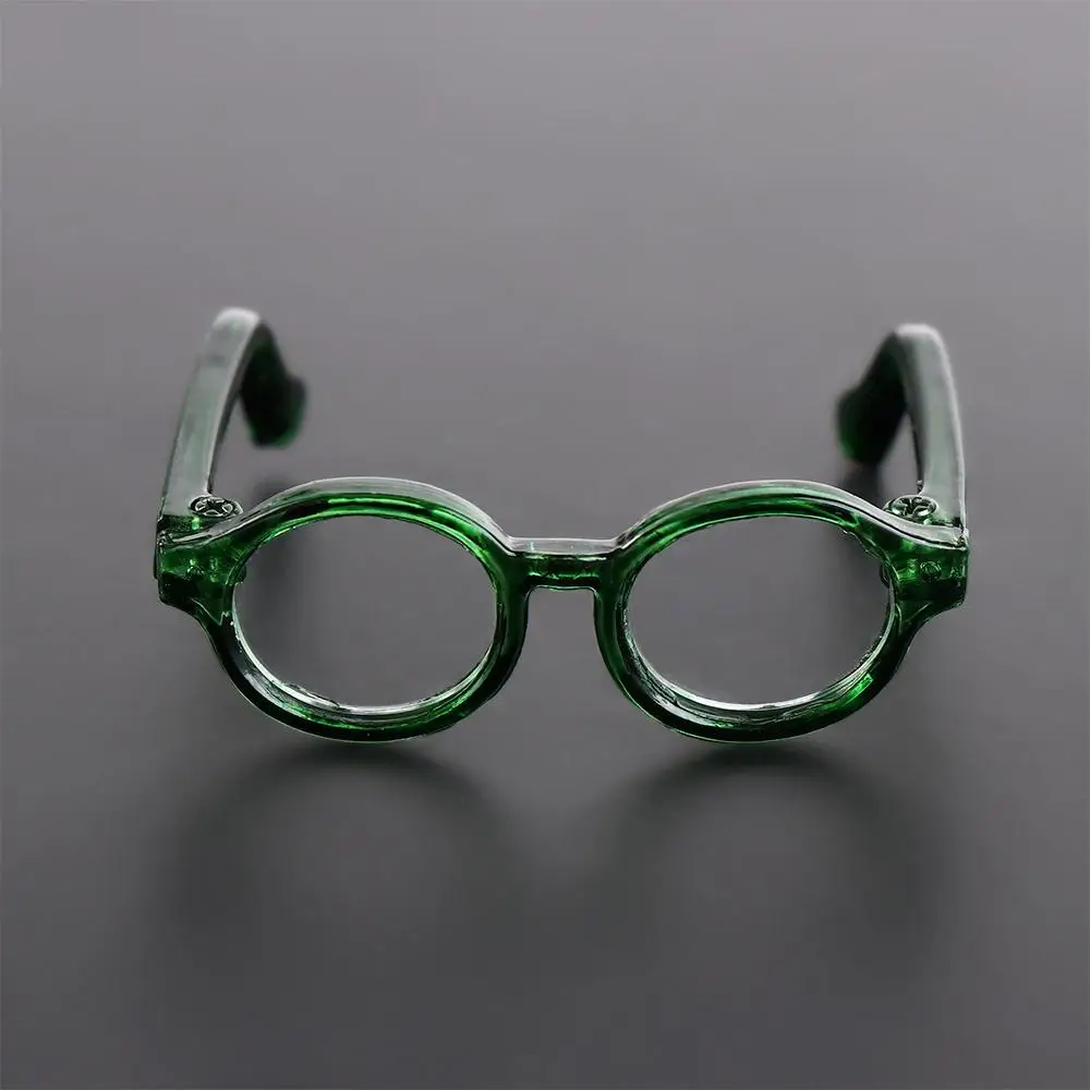 4.5 cm/1.77 in Plastic Doll Mini Glasses Multi-color Miniature Doll Accessory Doll Eyewear Gift