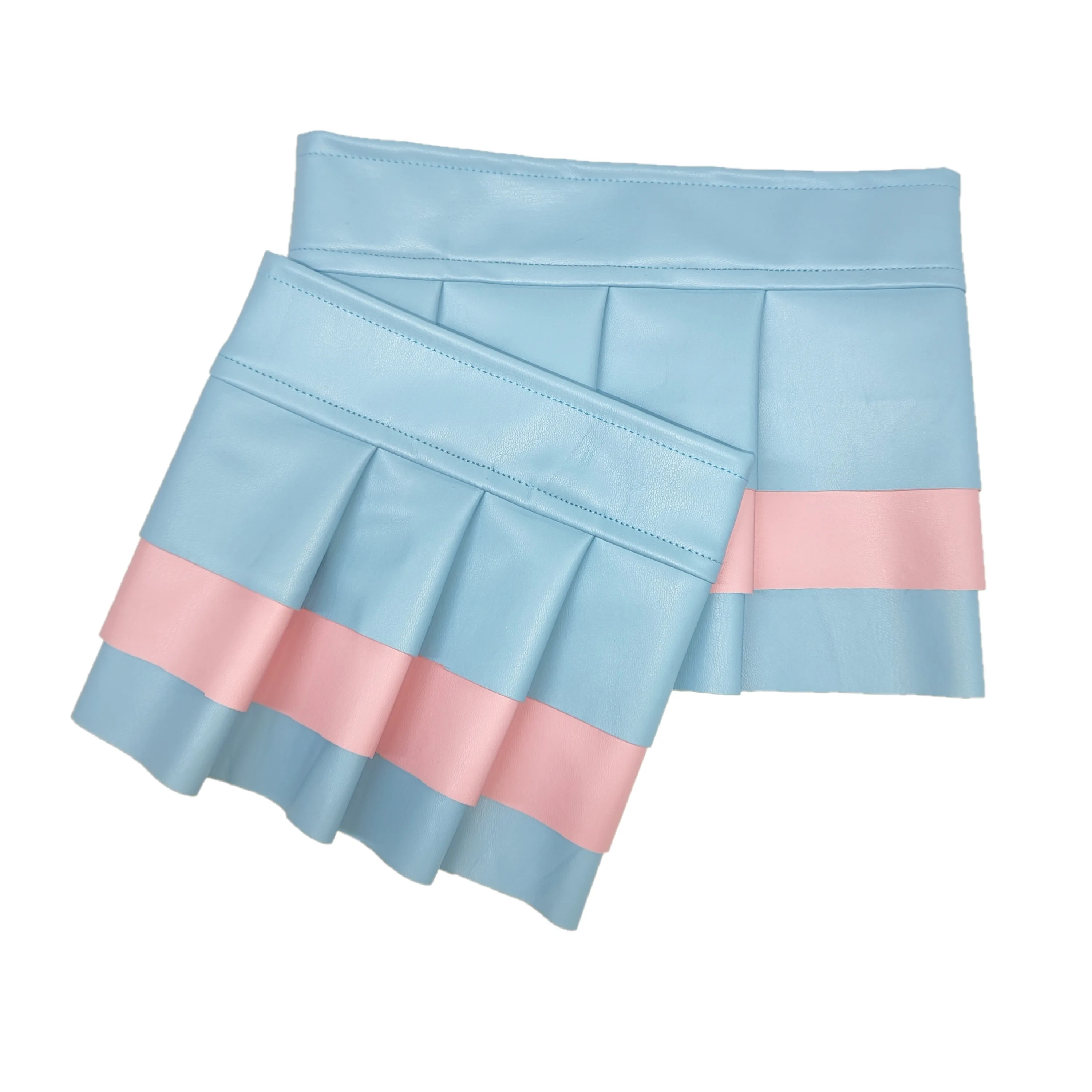 1 Dollar Limited Time Sale Three Colors Pet Leather Pleated Skirt Dog Clothes Summer Autumn Cool Comfortable Pet Clothing