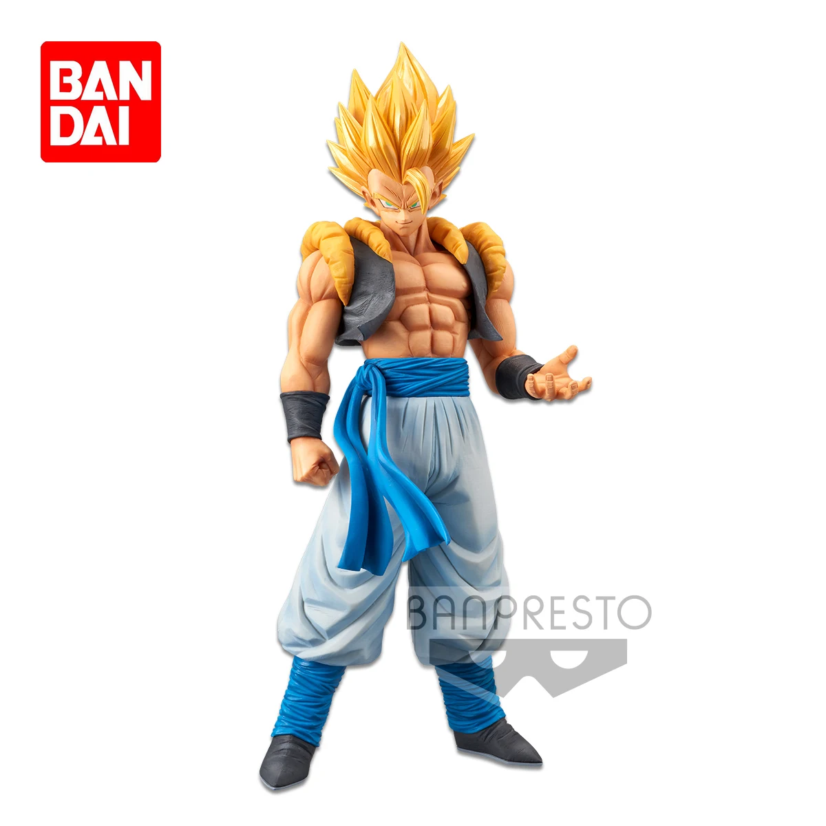 

Оригинальная фигурка Bandai Banpresto Dragon Ball Z, класс, черный гогета, Коллекционная модель, искусственная кожа, Рождественский подарок на день рождения