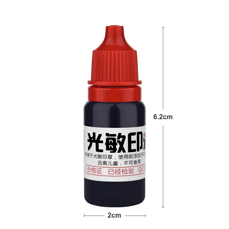 10ml Nachfüll farbe 13 Farben Stempel öl einfärben lichte mpfindliche Siegel prägung Nachfüll farbe für die Büros chule machen Siegel bedarf – Detail 15
