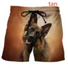 2022 New Fashion Pets Dog Casual 3D Printed Men's Shorts Summer Cute Funny Animal Shorts 3