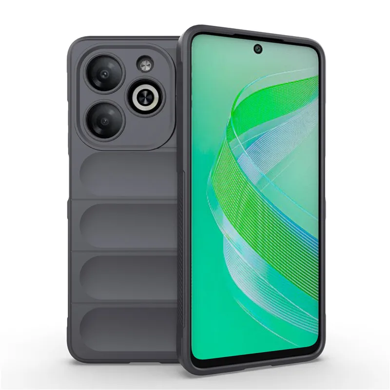 Shockproof Rubber Silicone Bumper Case - Durable Protective Cover, 6.6-inch