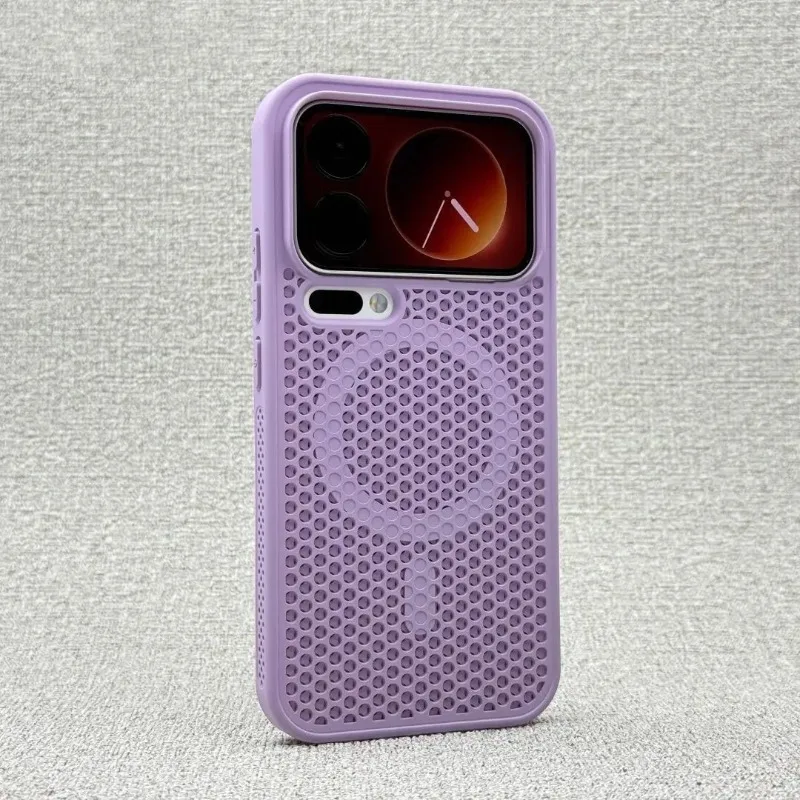 Enhanced Magnetic Protective Back Cover with Heat Dissipation