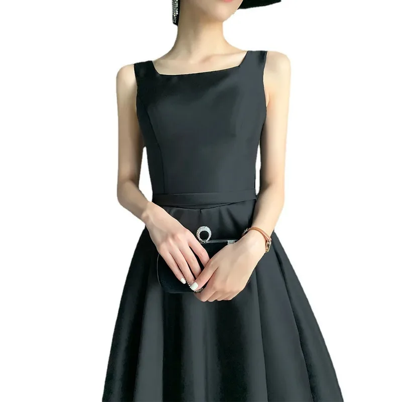 Trendio Sexy Backless Big Bow-tie Evening Guest Long Party Summer Dresses For Women 2024 Elegant Black Prom Birthday Ball Gown