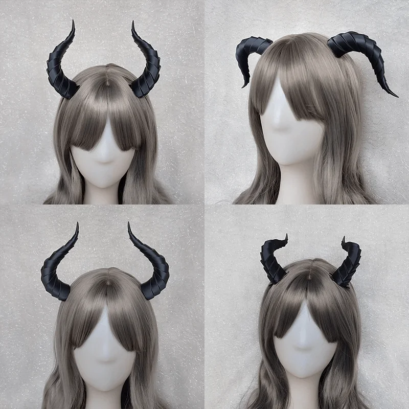Cosplay Headpiece Gradient Devil Horns 10/14/17cm Cosplay Accessories