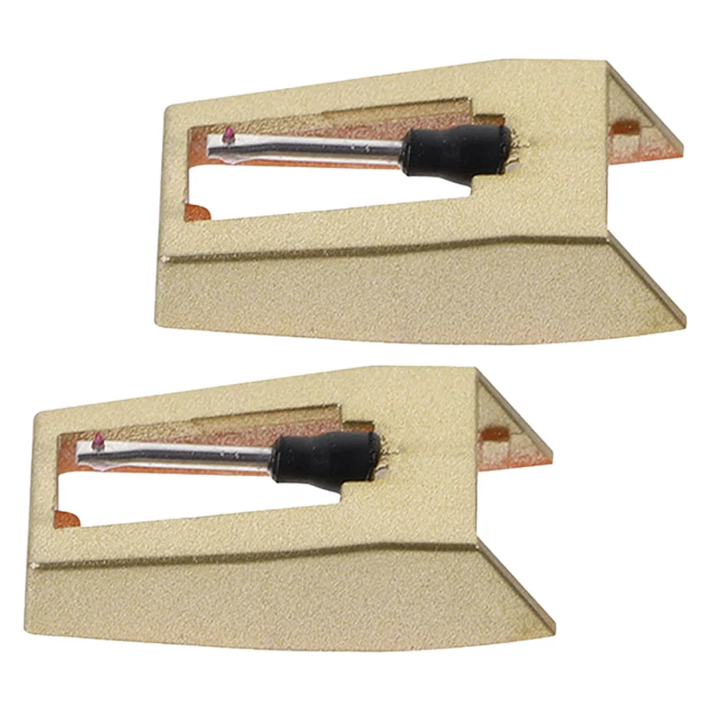 

2 Pcs Stylus Turntable Record Player Needle Vintage Replacement Needles Universal Accessories