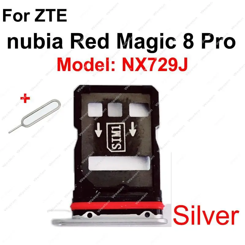 For ZTE nubia Red Magic 8 8S 9 Pro+ Plus NX729J NX769J Sim Card