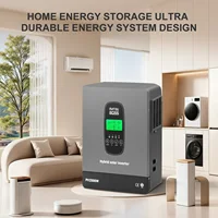 DATOUBOSS – onduleur hybride solaire 1800W 12V, contrôleur de Charge MPPT intégré pour usage domestique, camping-car, alimentation hors réseau 5