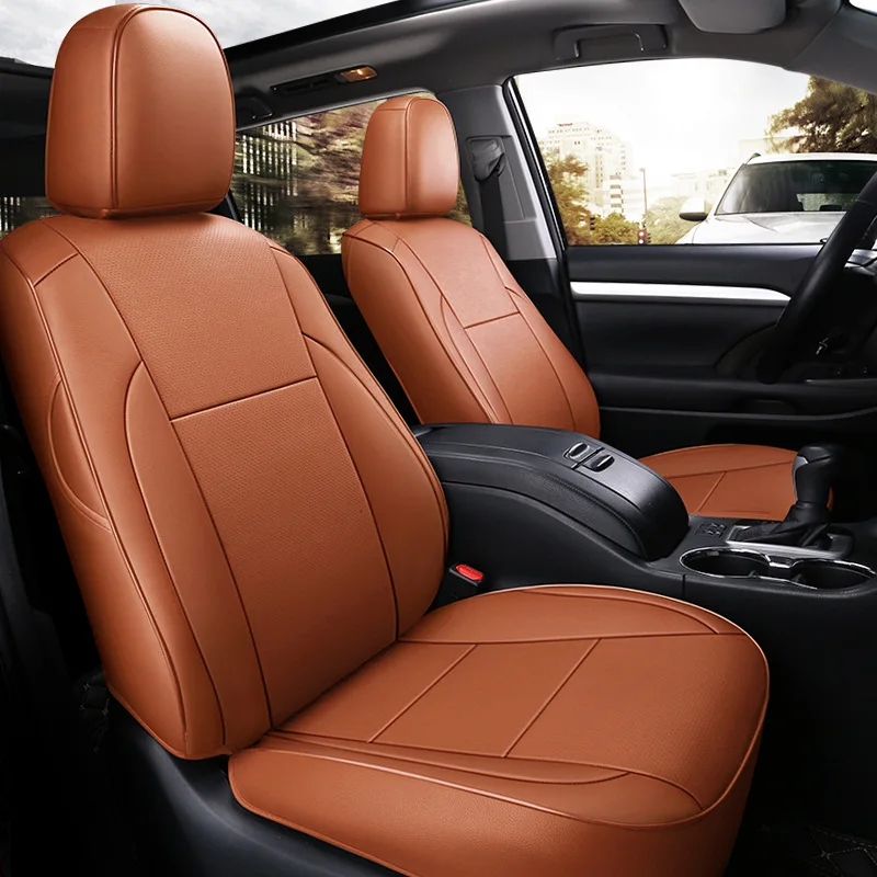 

Чехлы на сиденья автомобиля Toyota Highlander 2014-2019, 360 °