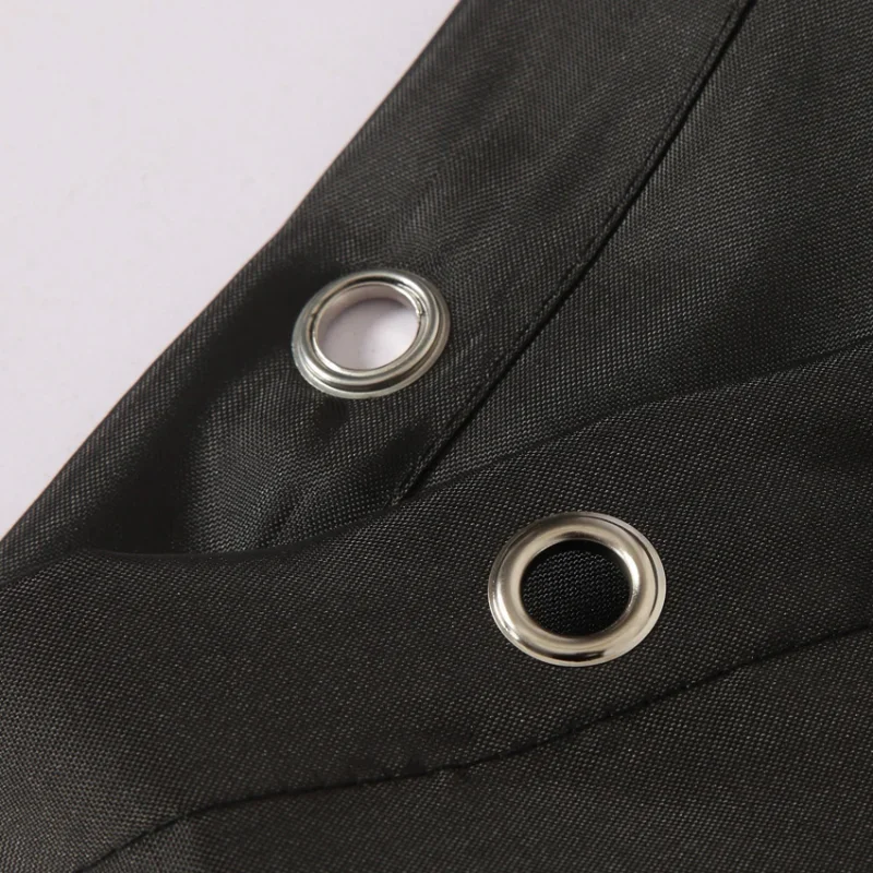 ستائر دش سوداء حديثة، قماش مقاوم للماء، ستائر حمام...