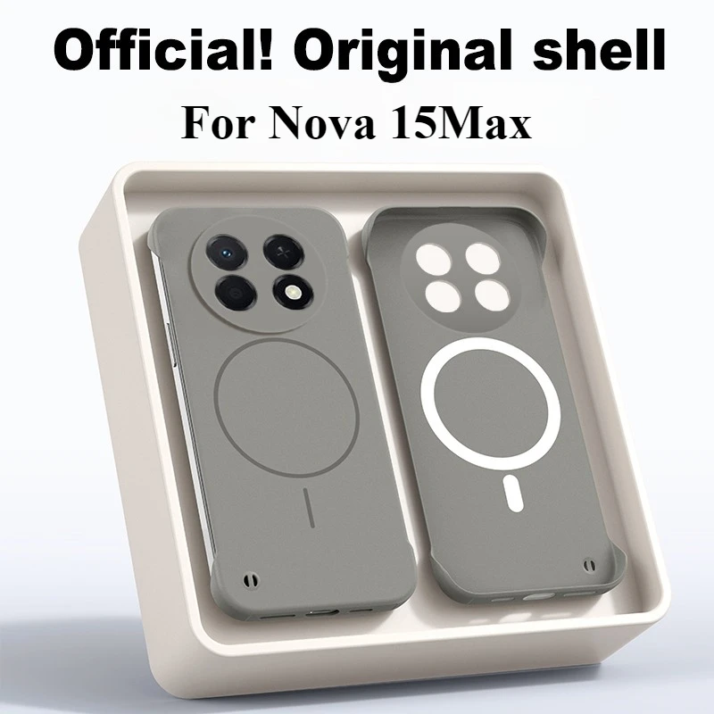 MagSafe Frameless Shockproof Matte Hard PC Case - Ultra Thin Back Cover