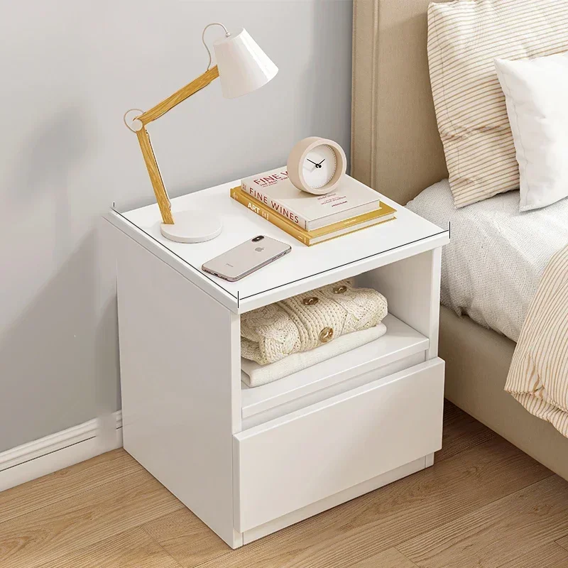 Simple Beautiful Nightstand Luxury DrawerModern Organizer Bedside Table Storage Minimalist Decor Table De Nuit Bedroom Furniture