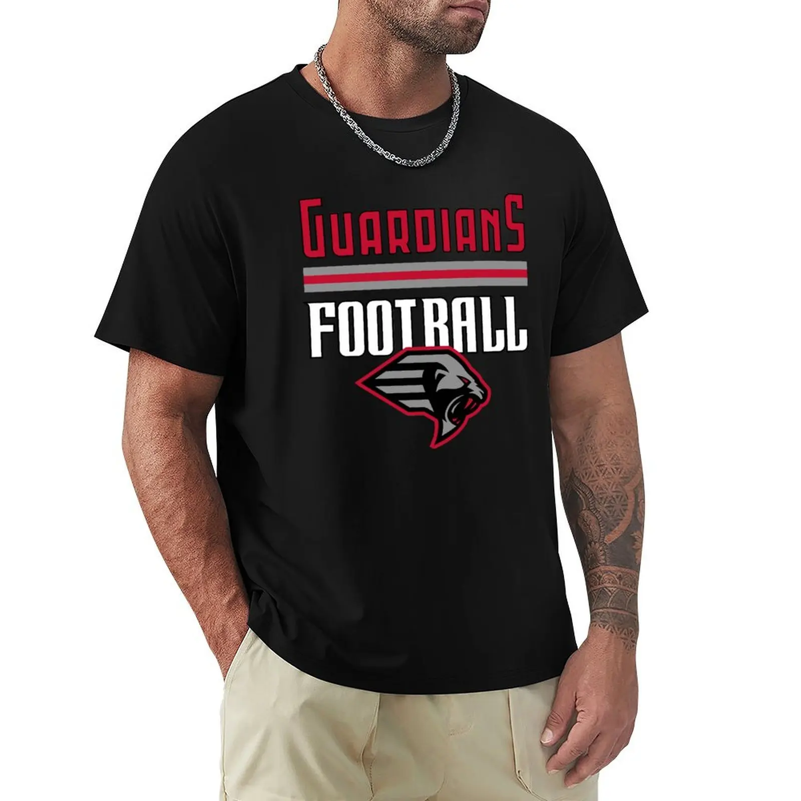 

NEW YORK GUARDIANS FOOTBALL T-Shirt summer top vintage customizeds clothes for men