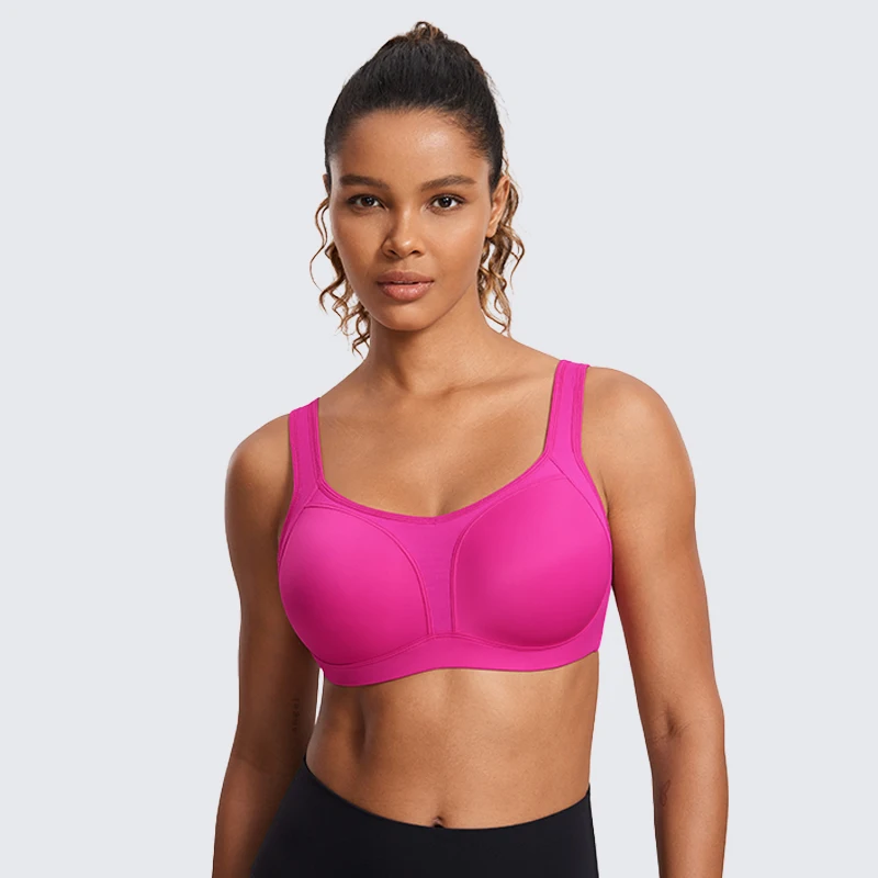 Sports Bra Women Underwire Pad Underwire Running Workout Lady Underwear 3