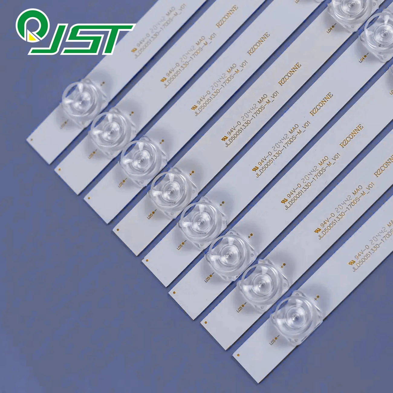 New 8pcs/Kit LED Strips TV TD-SYSTEMS K50DLM8FS K50DL8FS POLAROID 50TR7U 50T7U MAKENA 50S7 JL.D50051330-170DS-M_V01 170BS 170AS 3