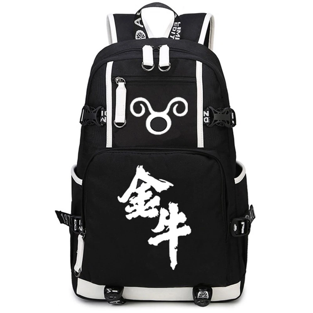 

Unisex Anime Twelve Constellations Taurus Aries Outdoor Rucksack Casual Schoolbag Student Backpacks