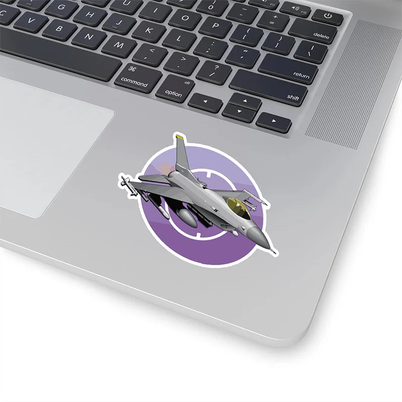 Fighter Sticker Self Adhesive Waterproof Graffiti Stickers for Laptop Stationery Notebook Guitar Decoration Decals 50 Pcs/Set