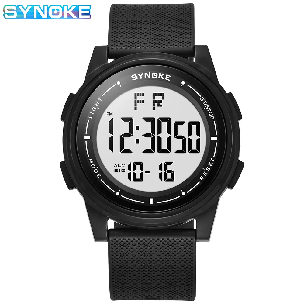 

Men Sport Digital Watch 50M Waterproof LED Alarm Watches Fashion Simple Electronic Wristwatches reloj hombre