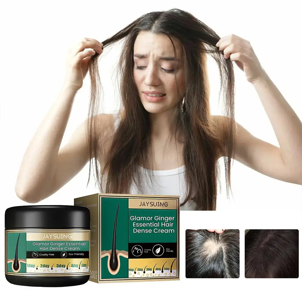 

Ginger Essential Hair Dense Cream To Promote Relieving Stimulate Place Massage Follicle Hair Smoothi Loss Hair S7M0