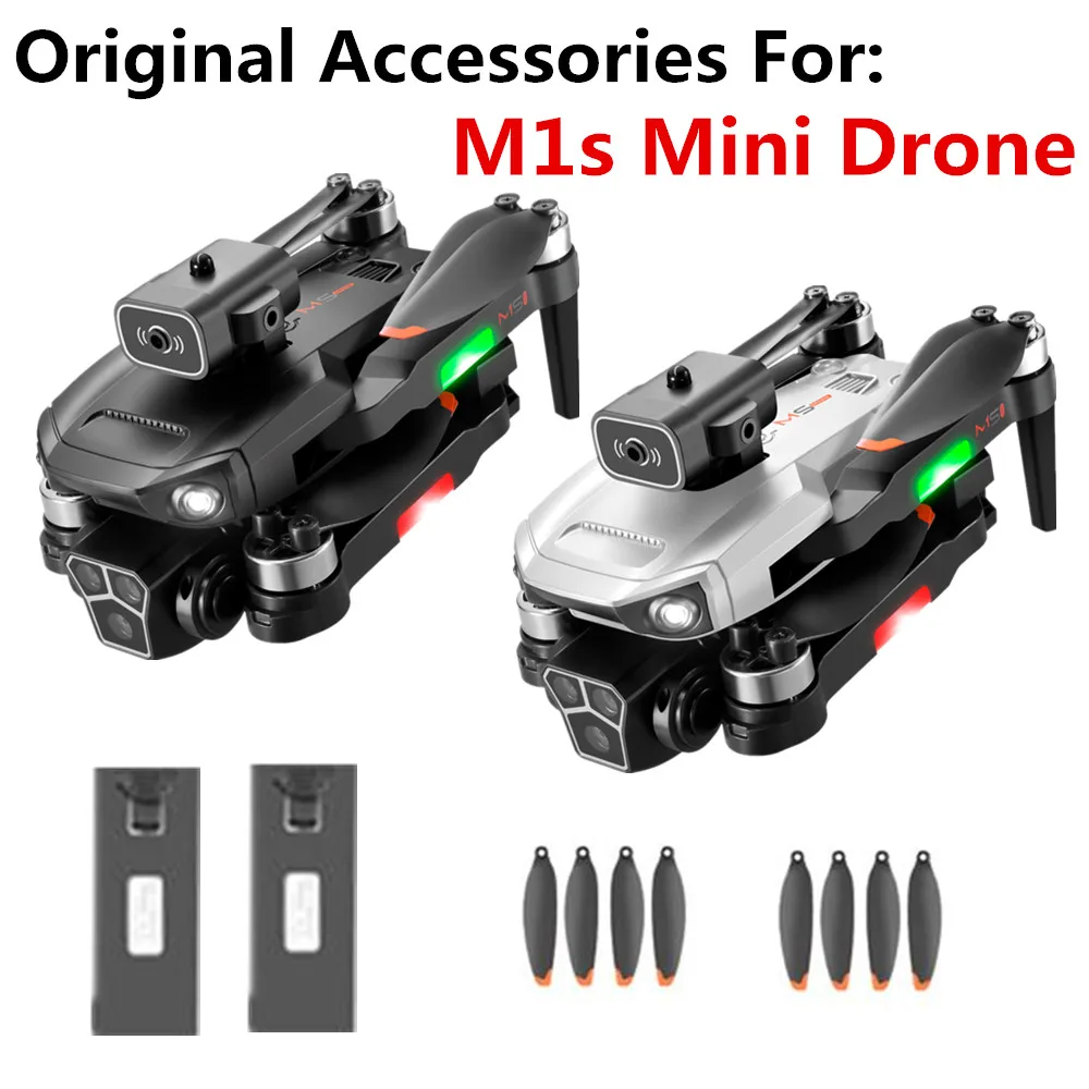 

M1s Mini Drone Original Accessories 3.7V 1800Mah Battery/ Propeller Blade/ USB Line/ For M1s Drone M1s Drone Spare Part
