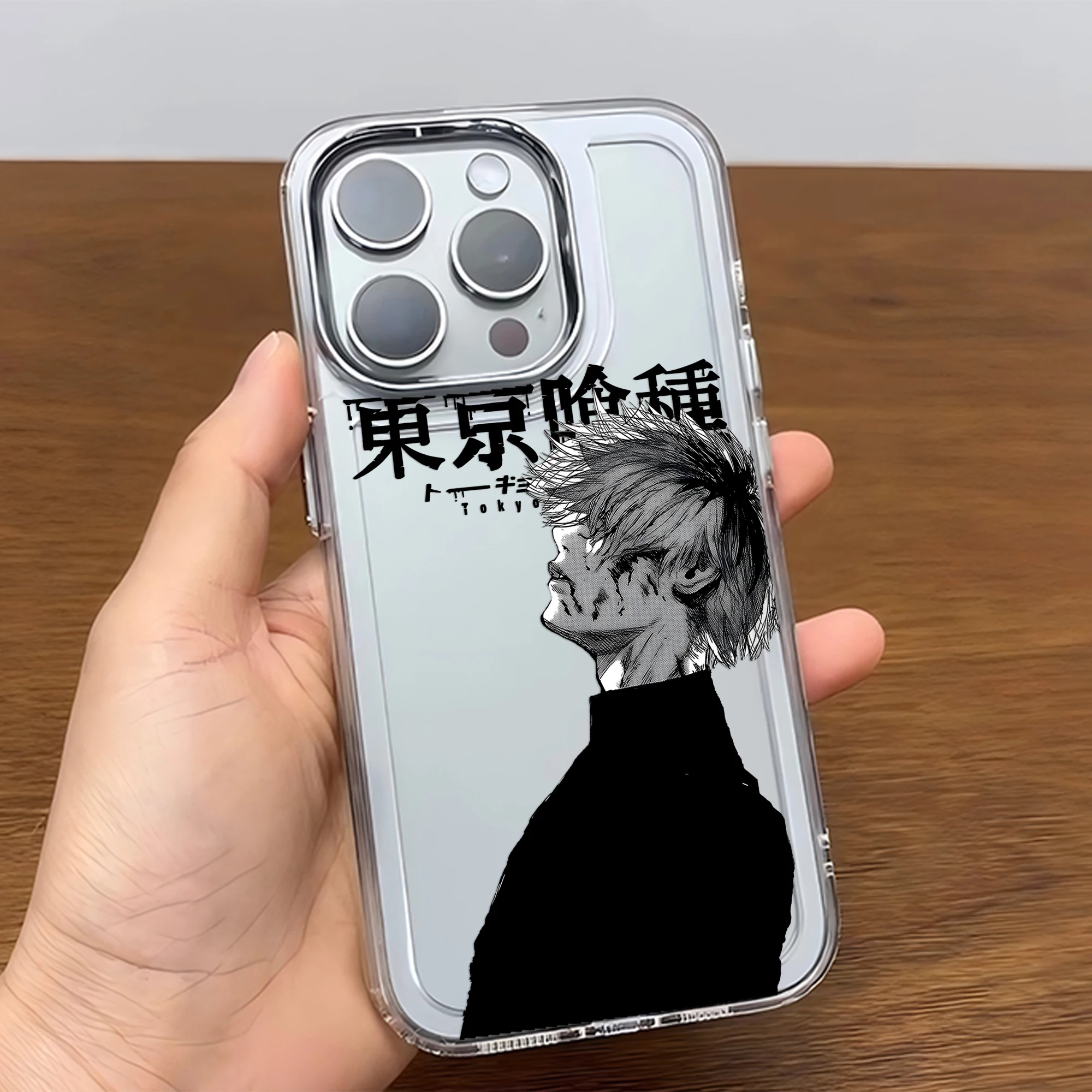 Japanese Anime Tokyo Ghouls Soft Phone Case Cover