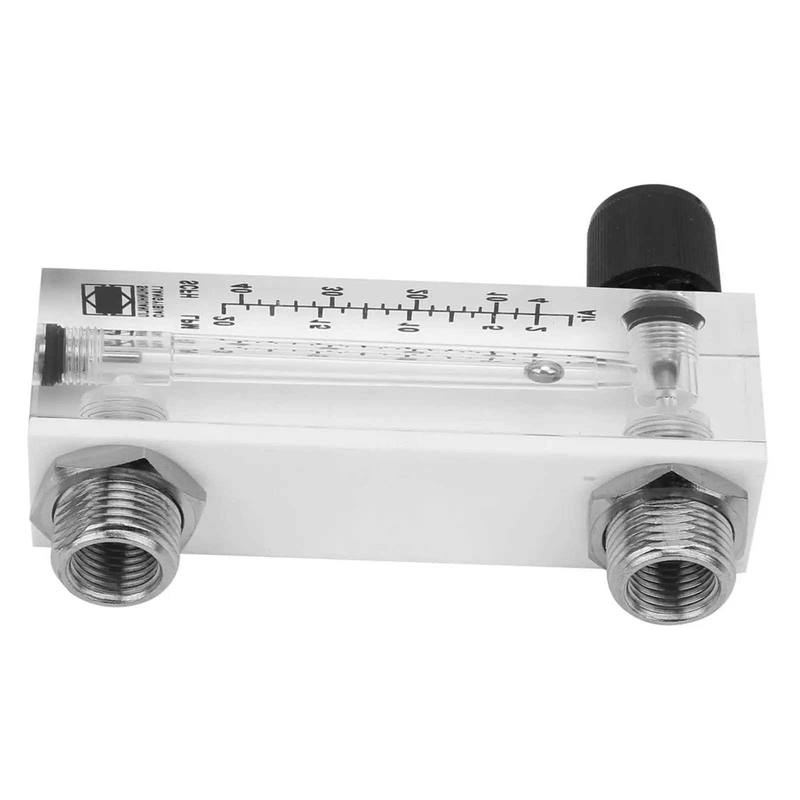 Panel Type Gas Flowmeter LZM-6T 2-20LPM/4-40SCFH Brass Female BSP1/4 for Accurate Gas Measurement