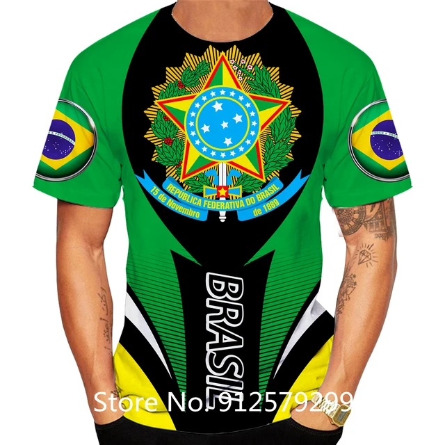 ambition Bedstefar møde Brazil Shirts Sale | Brazil Street Fashion | Brazil Shirt Sleeve | Male Shirt  Brazil - 2023 - Aliexpress