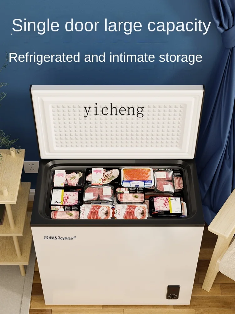 XL Household Small Freezer Single Door Double Door Quick Freezing Cabinet Freezer