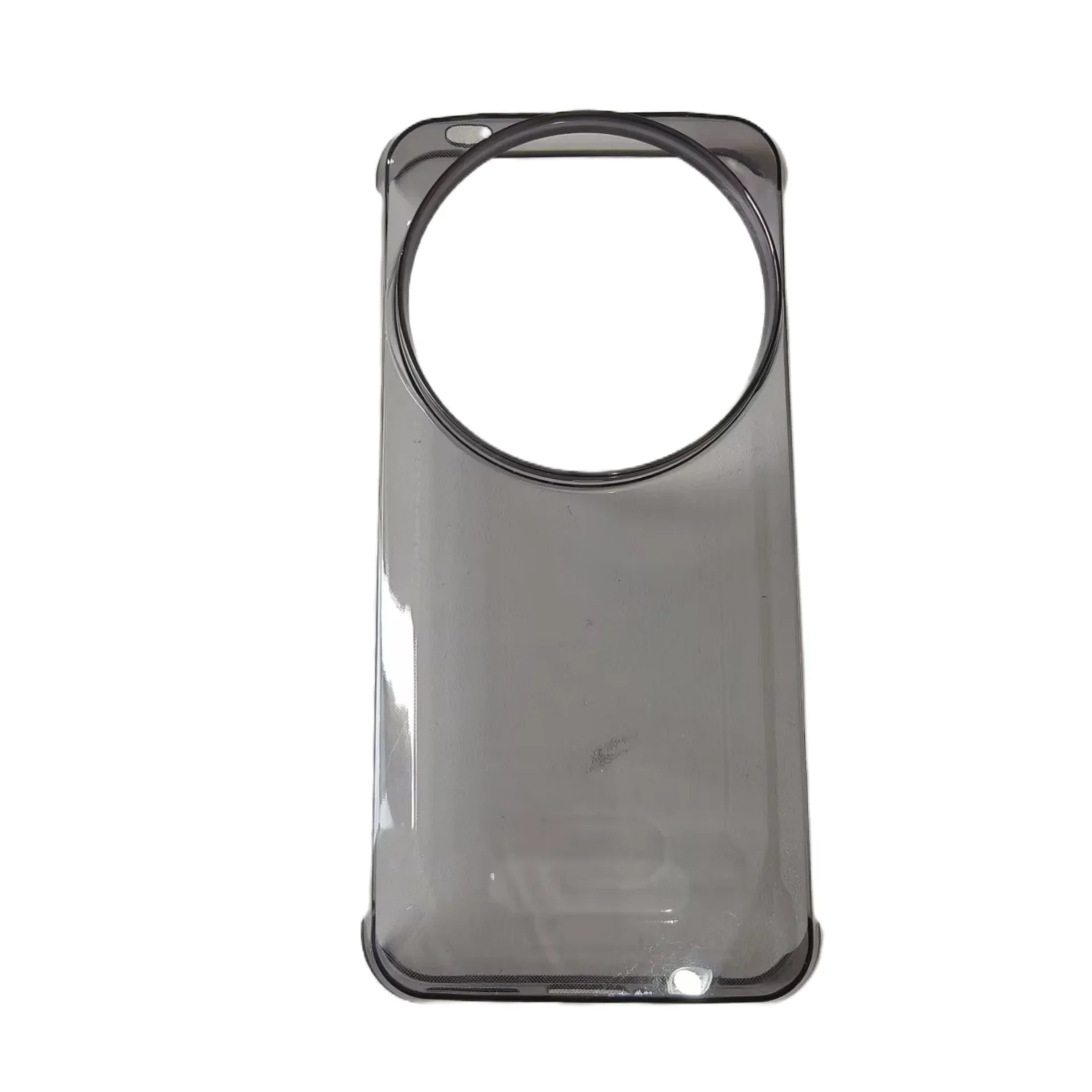 Enhanced Protective Transparent Phone Case with Smartwatch AMOLED Display
