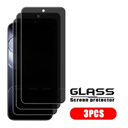 Premium Privacy Anti - Spy Tempered Glass Screen Protector for Tecno Spark 50 Pro (1 - 4 Pack) (3 Front Glass)