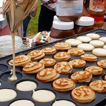 

Pancakes Cereal 50 Holes Mini Dutch Pancakes Maker Machine